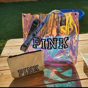 2pc Victoria's Secret PINK tote set